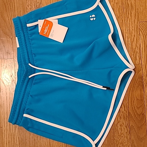 SPORTS ILLUSTRATED WOMEN'S PLUS SIZE BLUE SHORTS ELASTIC WAISTBAND SIZE XXL - Picture 1 of 10